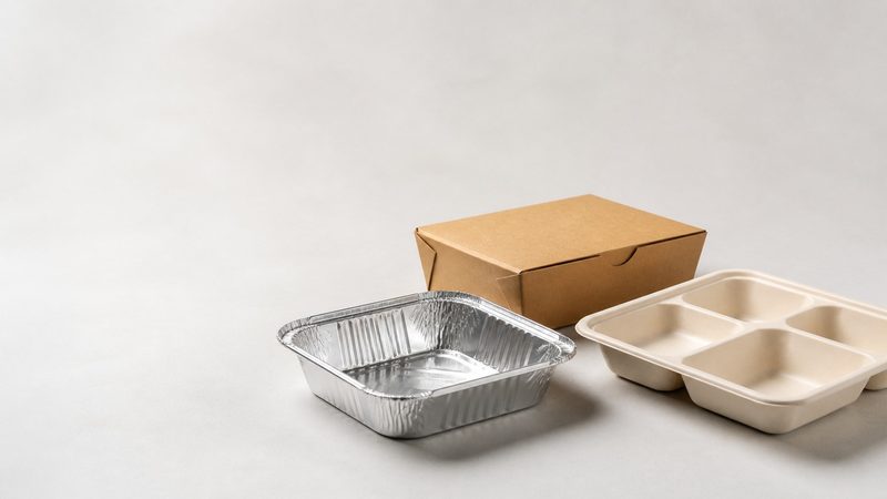 纸质、铝箔和塑料餐盒：如何为2026年的航空餐饮选择合适的结构