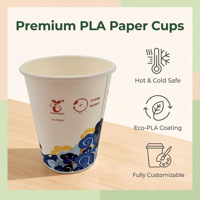 Eco-friendly PLA Coated Paper Cup Wholesale