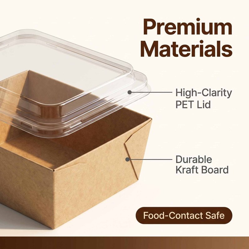 Sustainable Kraft Paper Sandwich Box Manufacturer